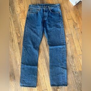 Levi’s 501 mid/high rise jeans